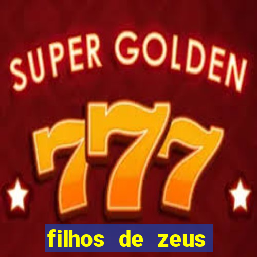 filhos de zeus mitologia grega